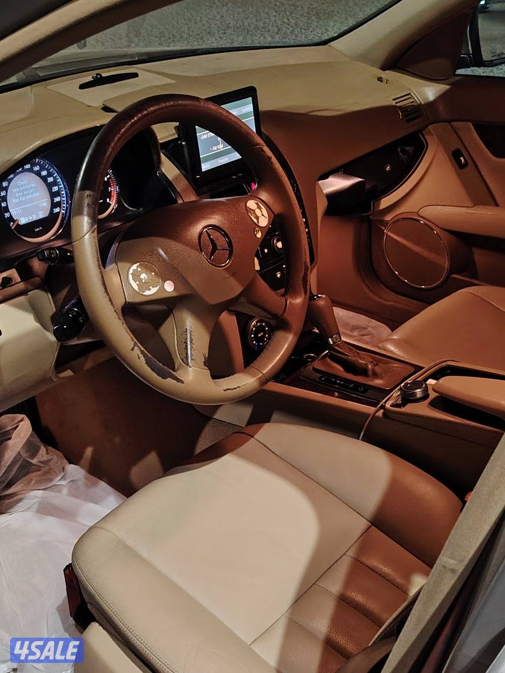 مرسيدس C280 صبغ الوكاله بالكامل7