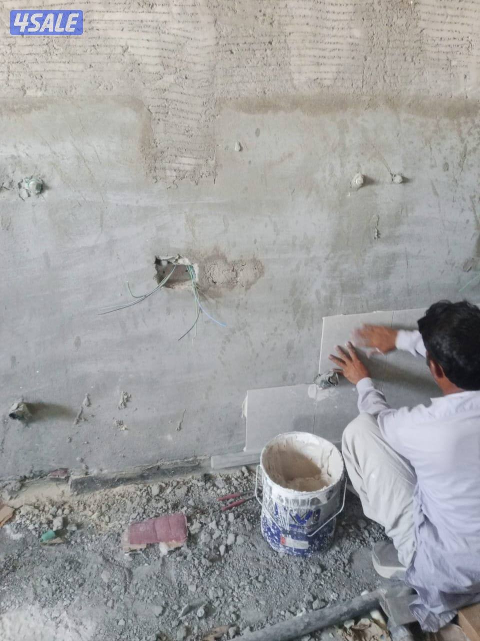 معلم سيراميك تركيب ارضيه سيراميك تركيب حمامات تركيب  ستات سيراميك4