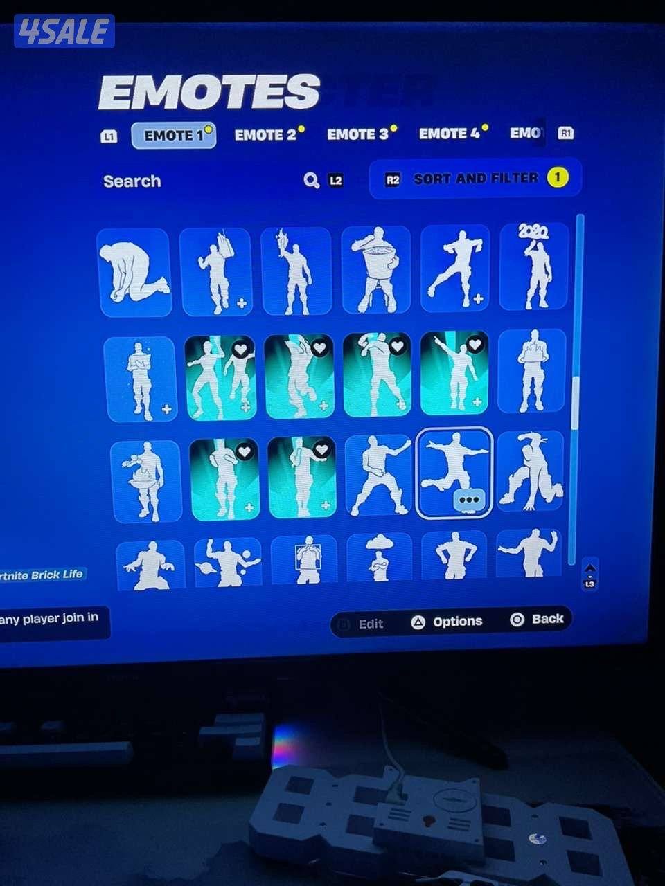 حساب فورت نايت سوني5