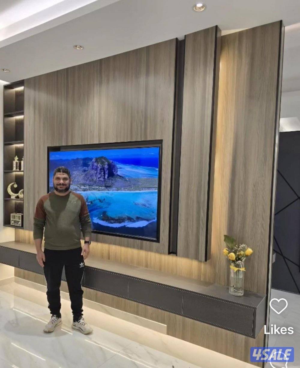 طاولة مدخل كونسول خشب ملامين1