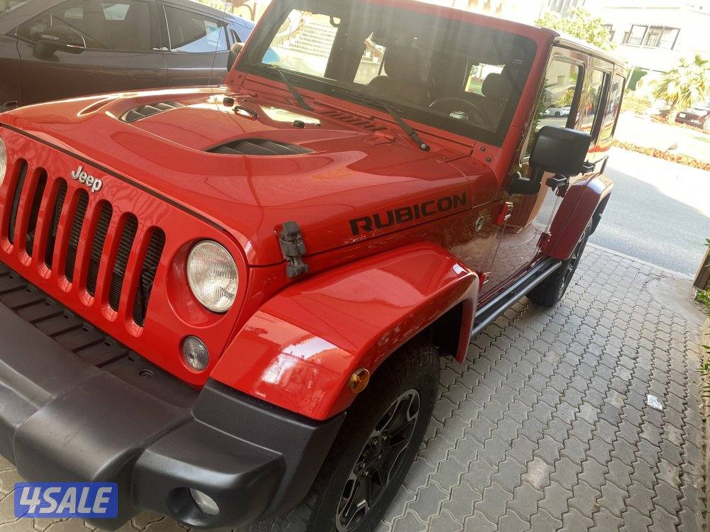 رانجلر روبيكون 2016 كامل المواصفات اعلى درجه عداد 225 صبغ وكاله6