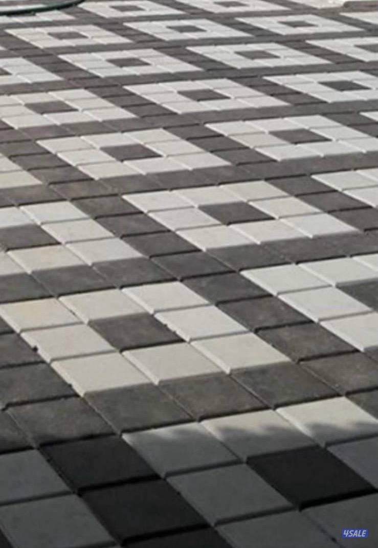 مقاول بلاط متداخل وتنسيق حدائق وتوريد جميع انواع البلاط المتداخل4