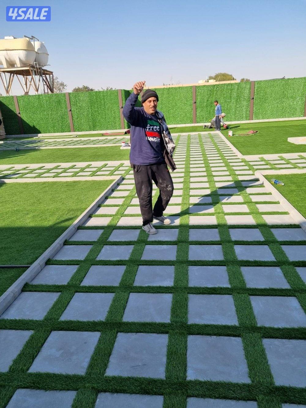 مقاول بلاط متداخل وتنسيق حدائق وتوريد جميع انواع البلاط المتداخل10