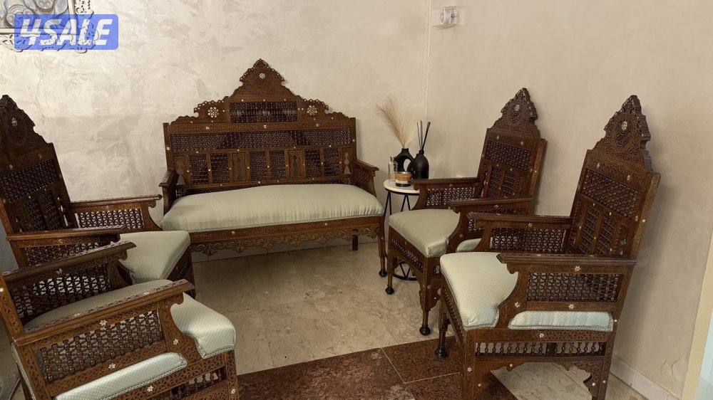 طقم كراسي ارابيسك فاخر2