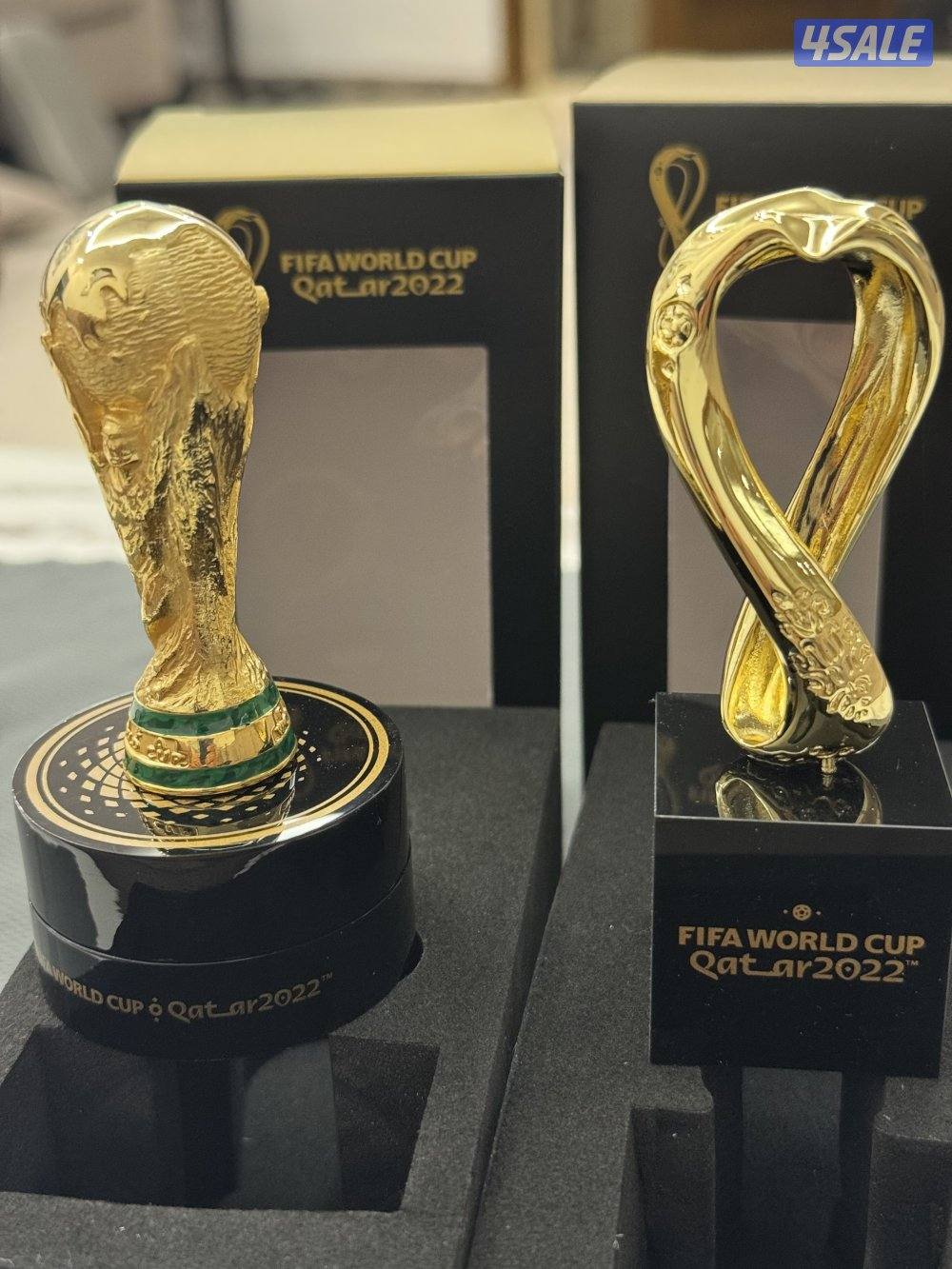 للبيع مجسم كأس العالم و مجسم شعار الدورة قطر 🇶🇦 20220