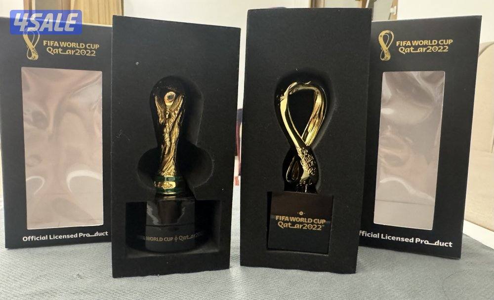 للبيع مجسم كأس العالم و مجسم شعار الدورة قطر 🇶🇦 20221