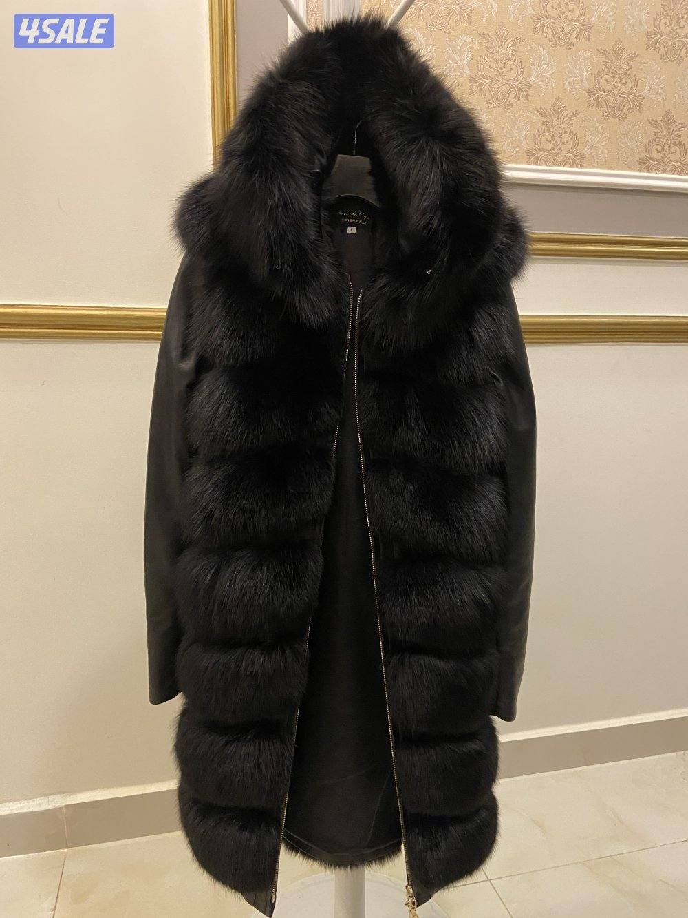 جاكيت ثلعب اسود اصلي من روسيا1