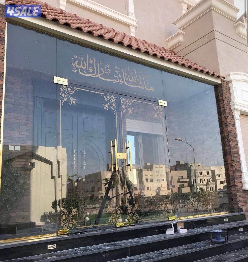 توريد وتركيب جميع انواع الزجاج والمرايا درابزينات شاورات واجهات ابواب9