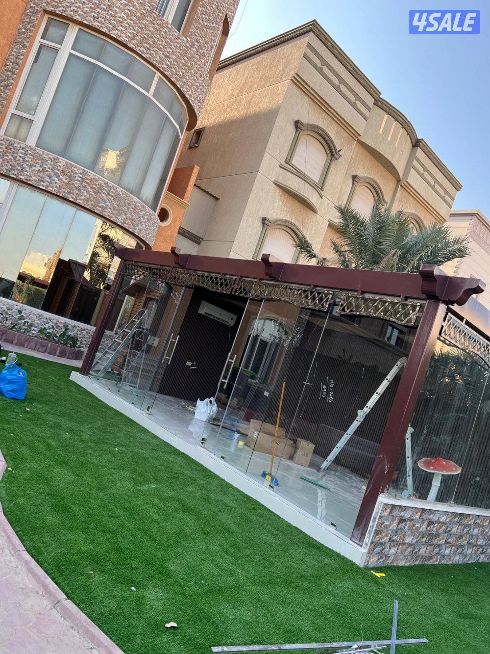 توريد وتركيب جميع انواع الزجاج والمرايا درابزينات شاورات واجهات ابواب14