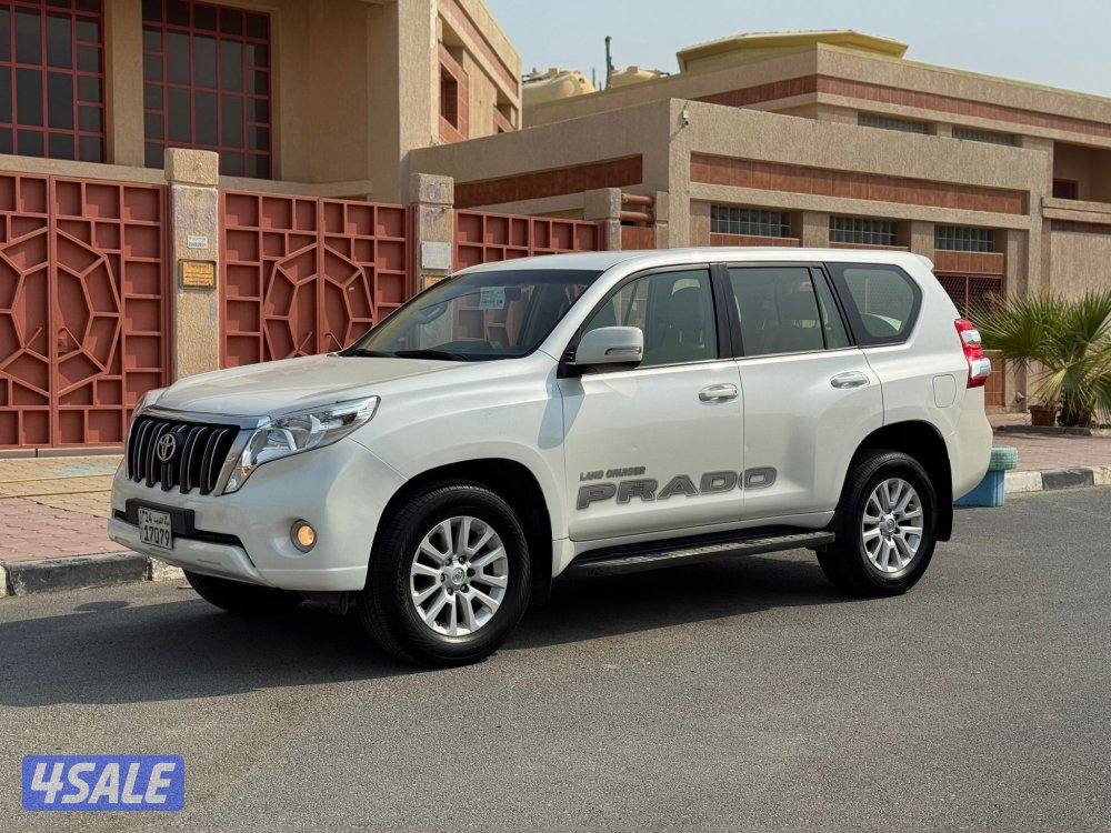 برادو TX.L 2017شرط الفحص كامل مواصفات ما عدا الفتحه1