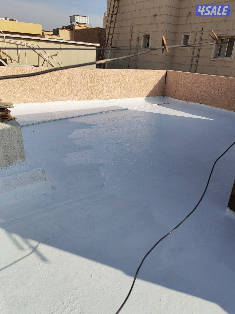 عازل أسطح لمنع خرير الامطار مع الكفالة عازل مائي اكريلك مطاطي4