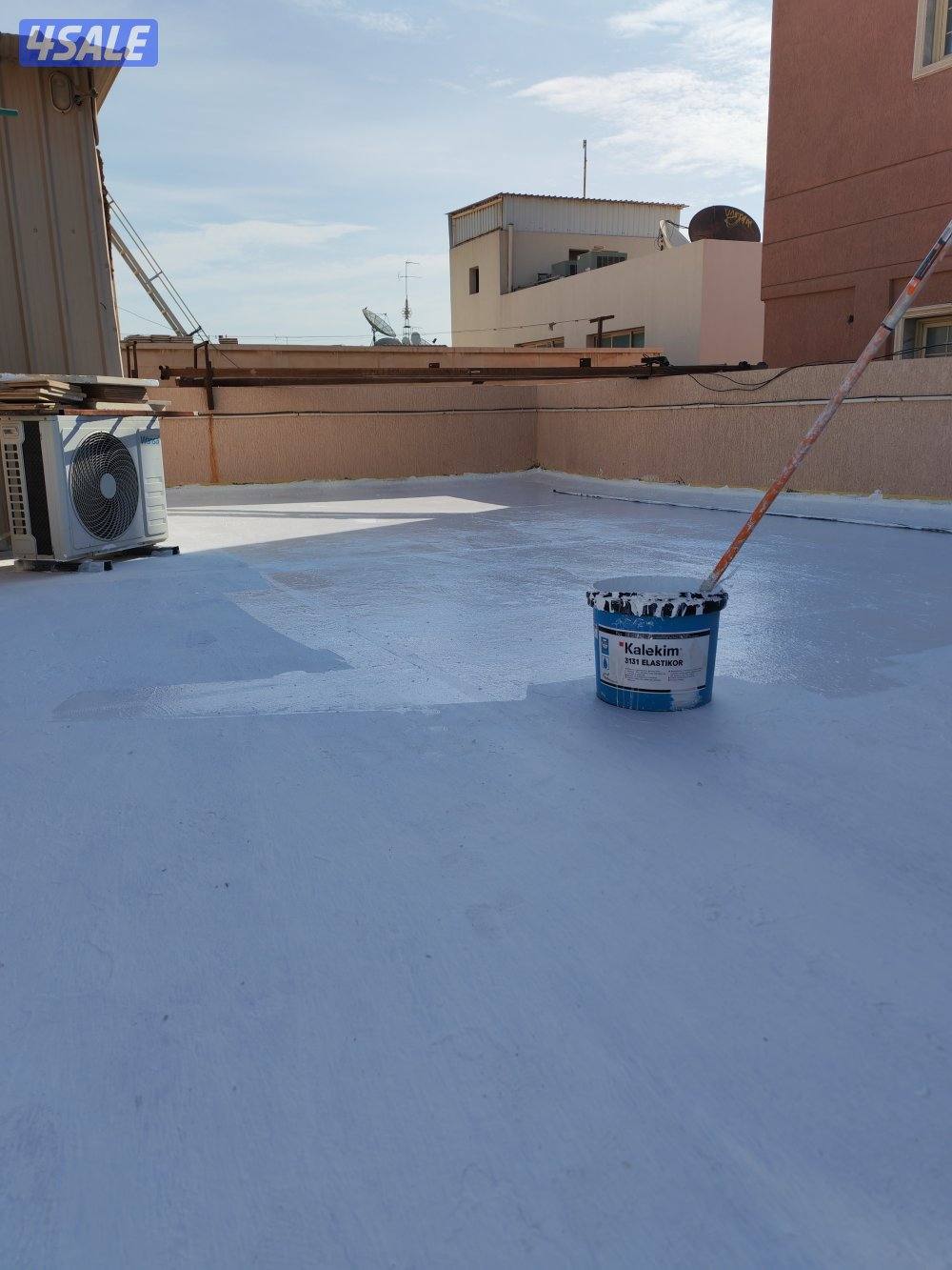 عازل أسطح لمنع خرير الامطار مع الكفالة عازل مائي اكريلك مطاطي8