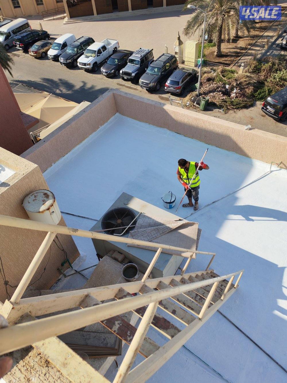 عازل أسطح لمنع خرير الامطار مع الكفالة عازل مائي اكريلك مطاطي11