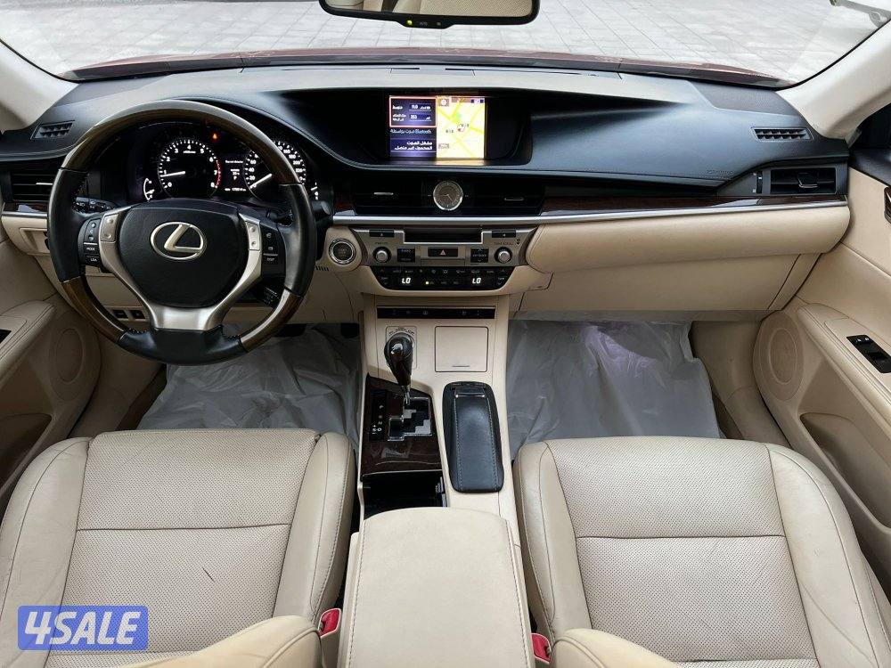 لكزس 2015/ES350 ماشي 130 الف بحالة الوكاله كامل المواصفات شرط الفحص8