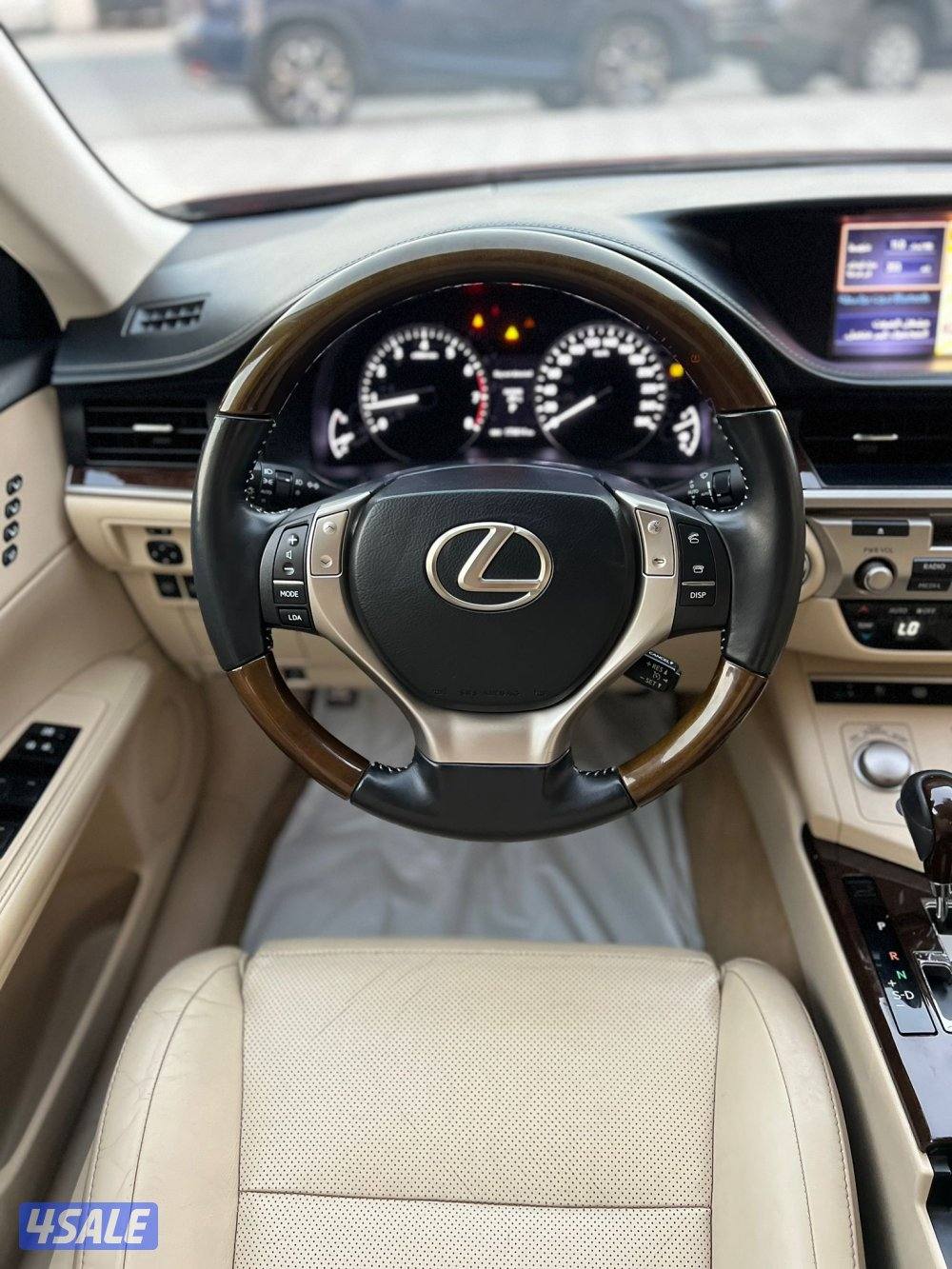 لكزس 2015/ES350 ماشي 130 الف بحالة الوكاله كامل المواصفات شرط الفحص10