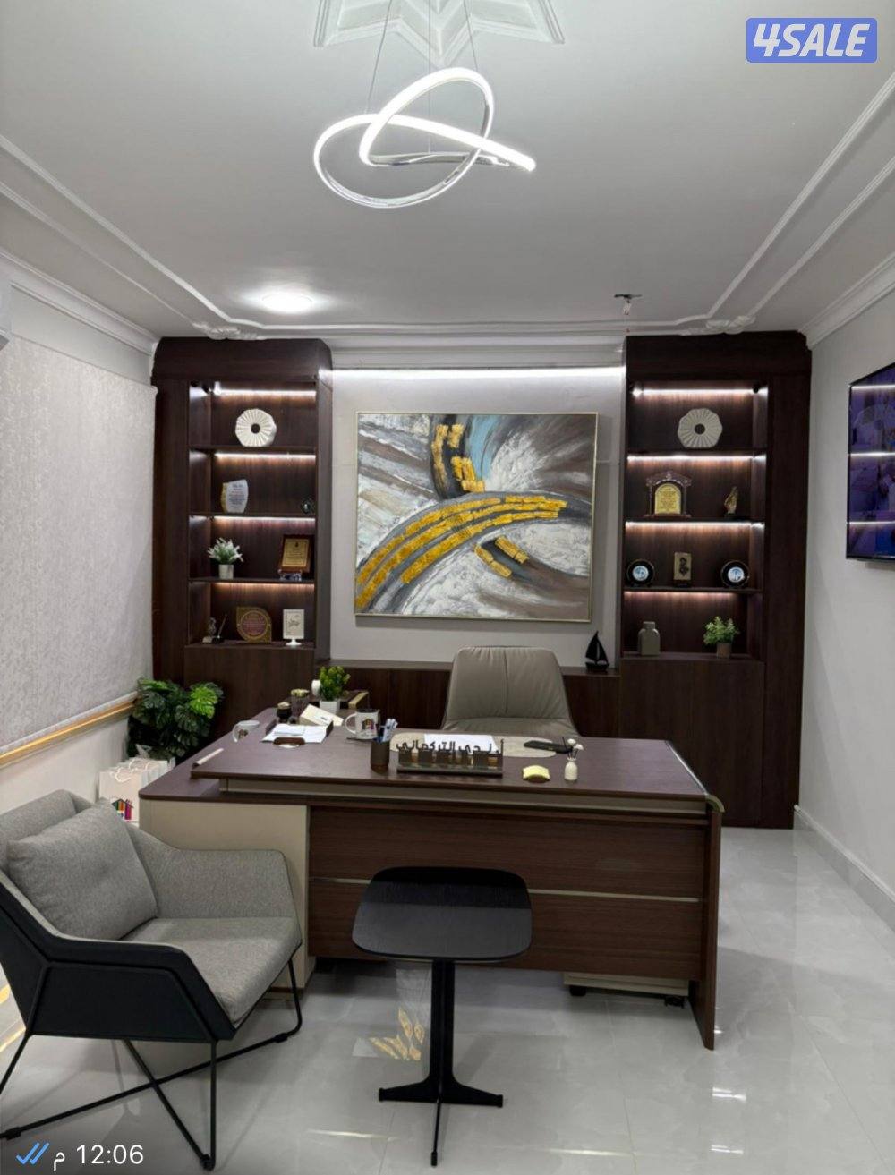 اصباغ وعمل  وجميع اعمال الديكورات بديل خشب والرخام وجبسم بورد4