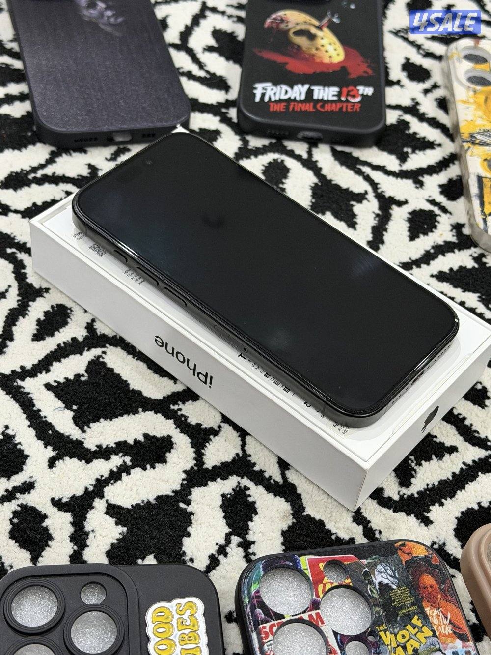 وفر فلوسك للبيع ايفون 16 برو كالجديد مع كفرات 🔥1