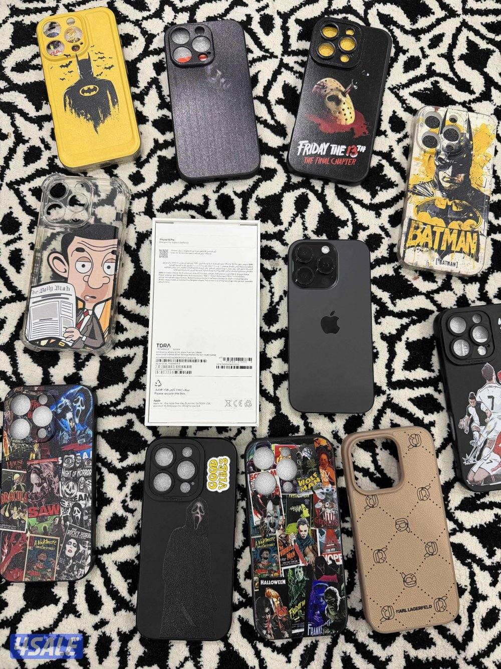 وفر فلوسك للبيع ايفون 16 برو كالجديد مع كفرات 🔥2