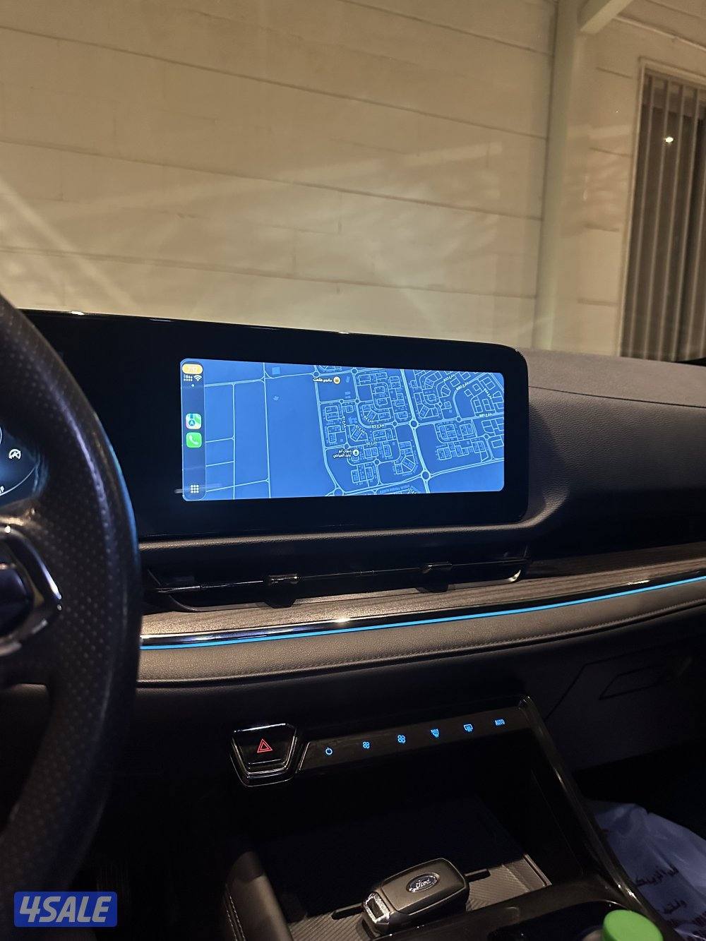 للبيع فورد تيريتوري 2024 أسودTITANIUM يعني فل صبغ الوكالة المالك الاول5