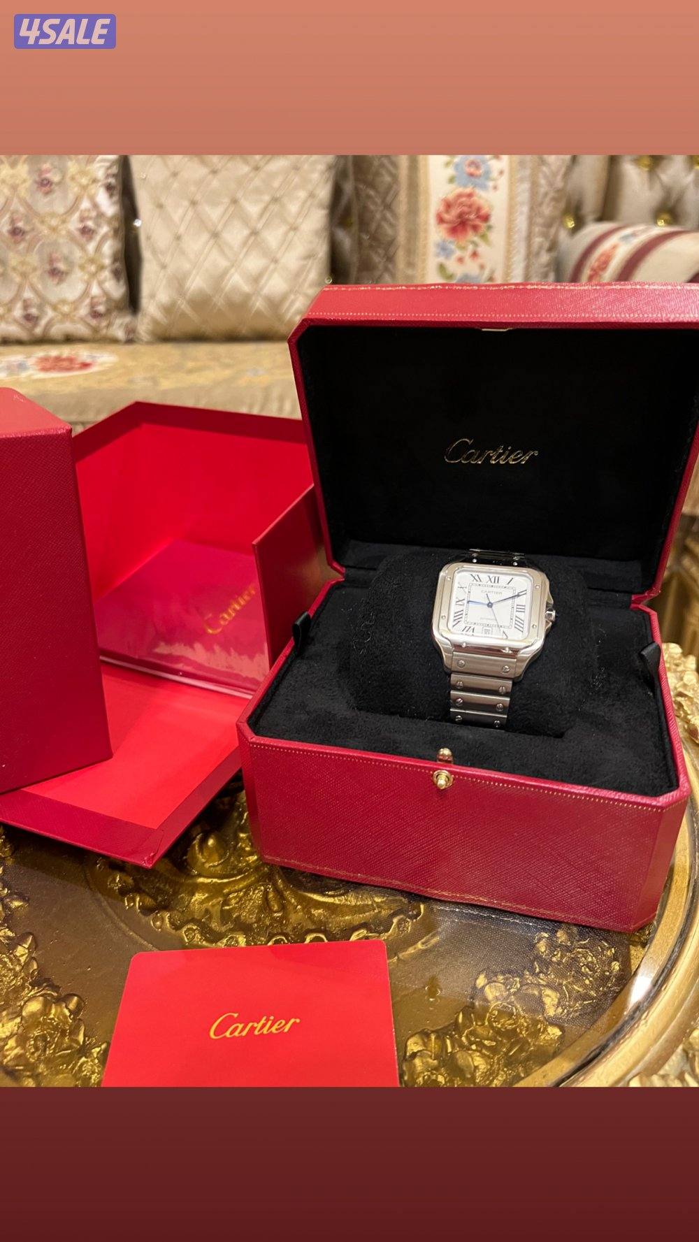 للبيع ساعه كارتير سويسرية بكامل المرفقات جديده2