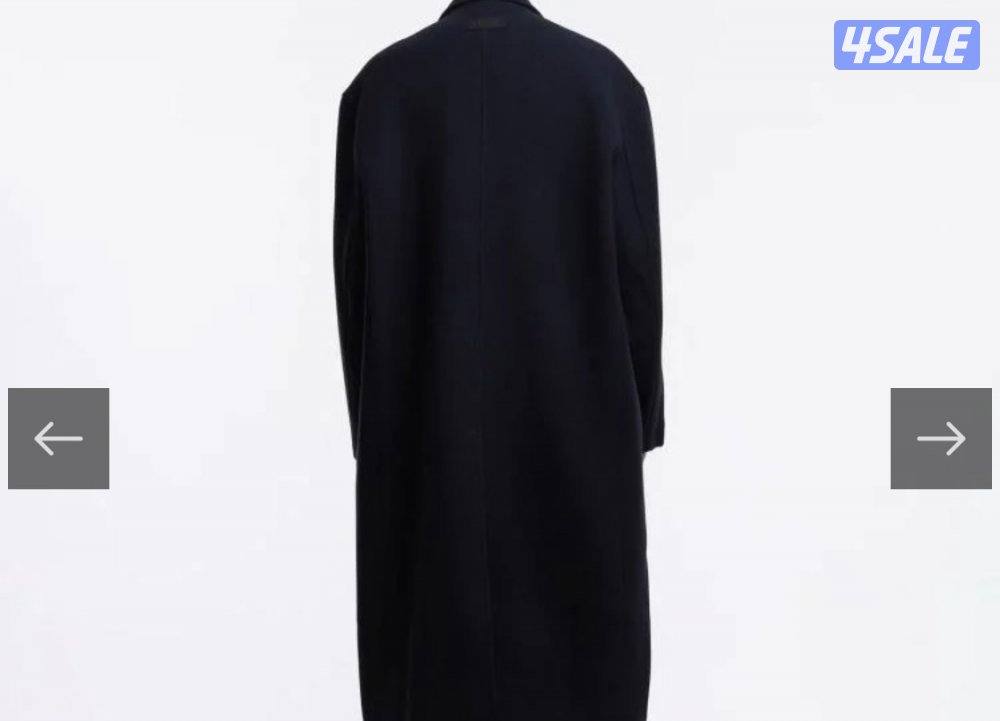 بالطو ديور. جديد Dior New موديل قياس لارج لون كحلي موديل 2026 مع ليبل2