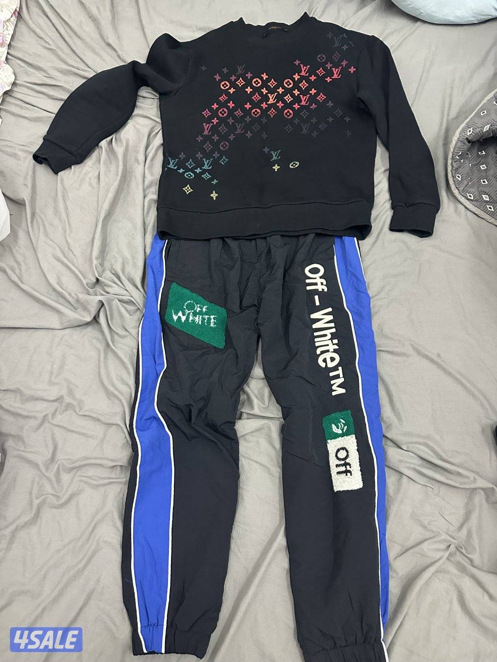 للبيع اغراض مستعمل وجديد بنطلونات فيه من زارا وفيه  من بول اند بير0