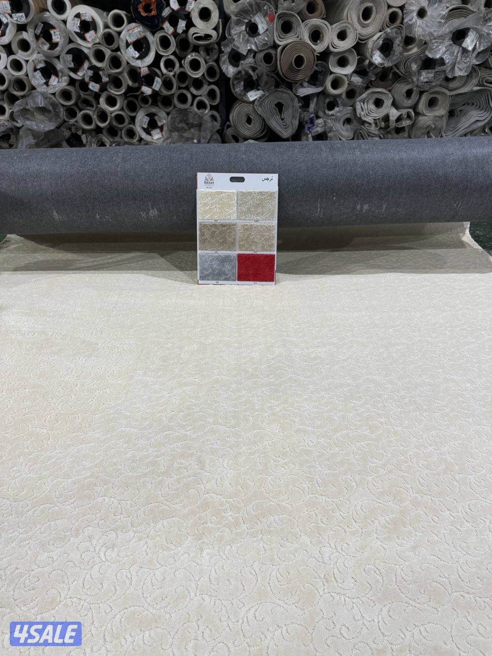 يوجد لدينا جميع انواع السجاد+ ثيل صناعي + قطع تركي جاهزه وسجاد مخيمات13