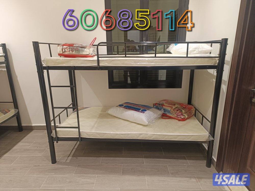 سرير سنجل +سرير دبل سرير  جميع القياسات دواشق طبيه جميع القياسات مخده4