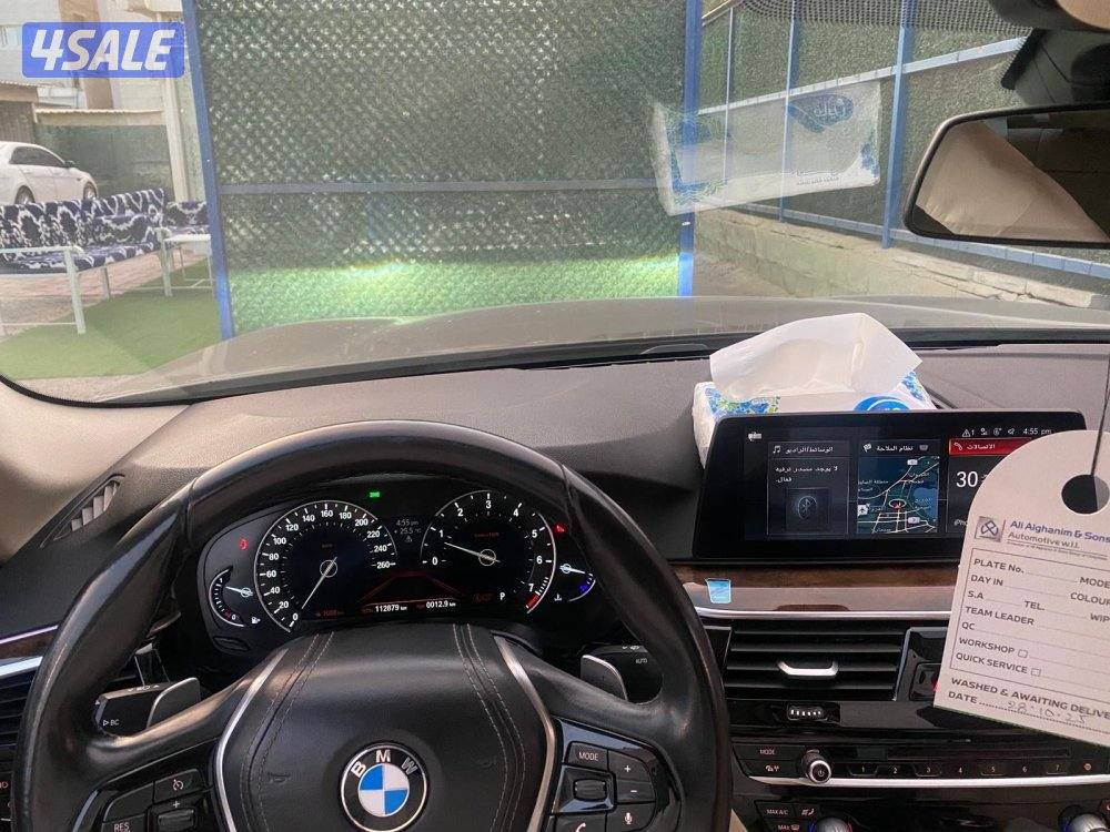 بي ام 520i الغانم 2019 بحاله الوكاله عداد 112 الف7