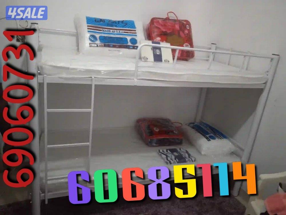 سرير سنجل +سرير دبل سرير  جميع القياسات دواشق طبيه جميع القياسات مخده4