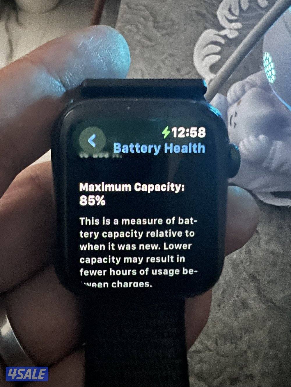 Apple watch series 6 gps 44mm used good   Condition without carton2