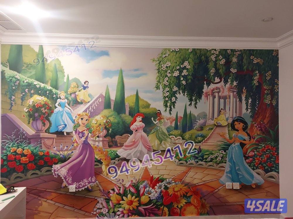 تركيب خلفيات جدران1