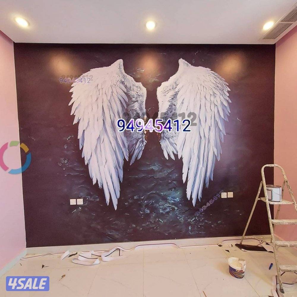 تركيب خلفيات جدران3