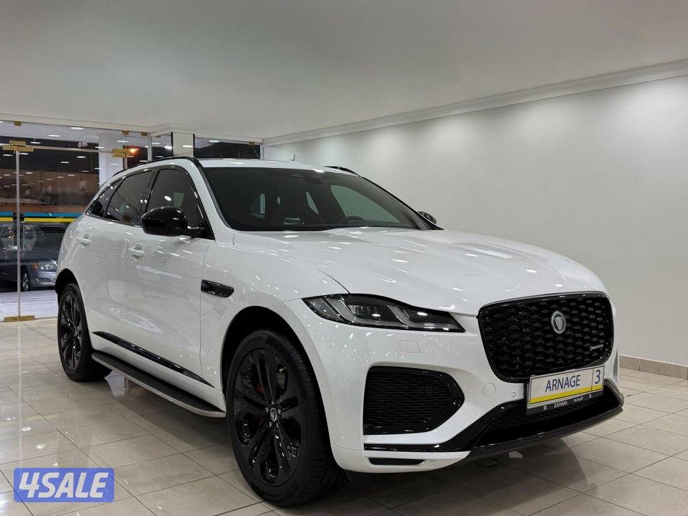 جاكوار F- PACE وكالة تحت الكفالة موديل ٢٠٢٤ عداد ١٨٠٠ الف كيلو فقط0