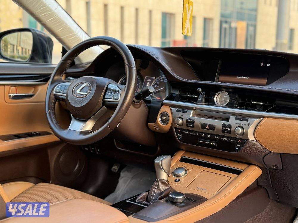 لكزس ES350 موديل 2018 صبغ الوكاله بحاله الوكاله13