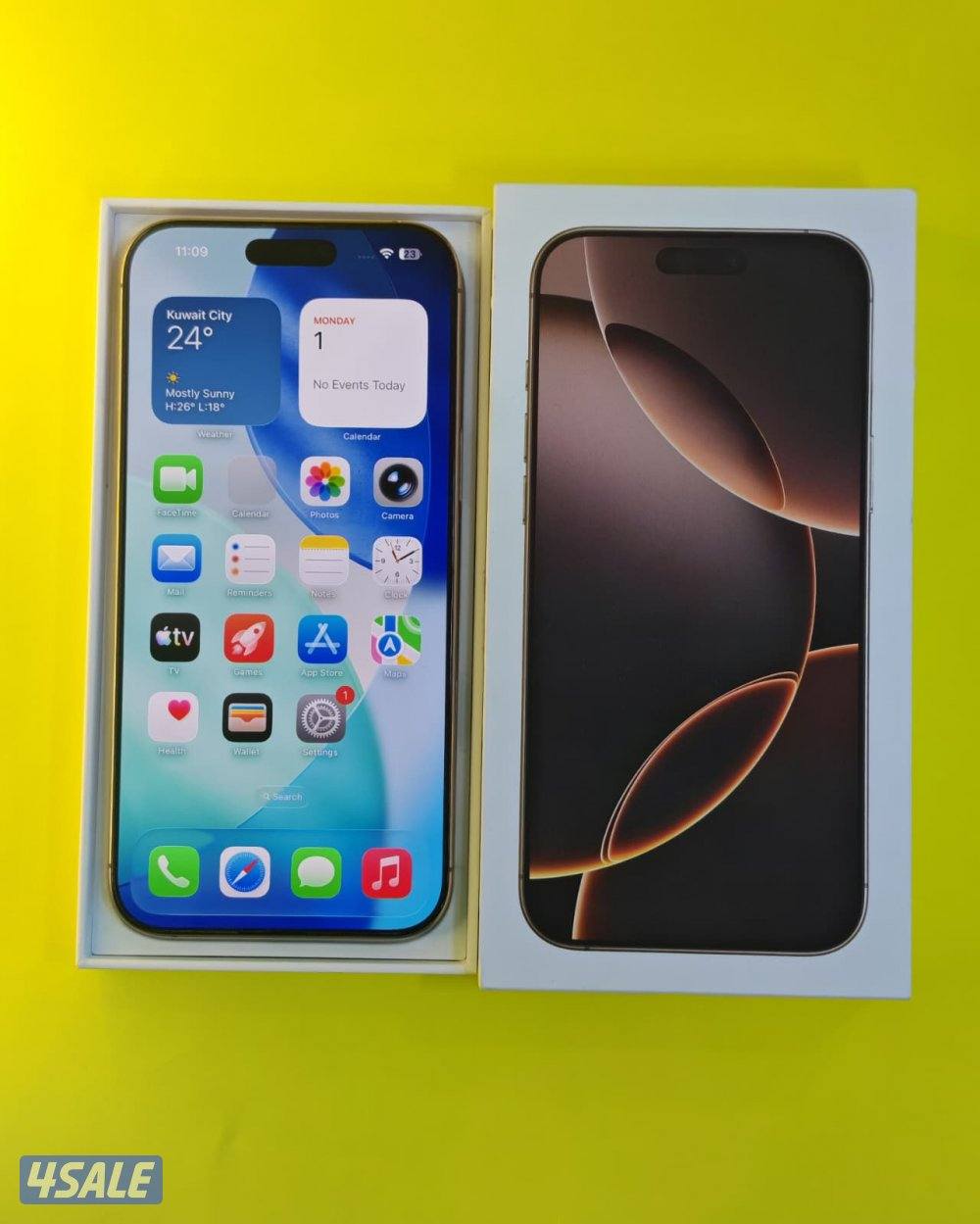 آيفون 16 برو ماكس iPhone 16 Pro Max – 256GB – Desert Titanium2