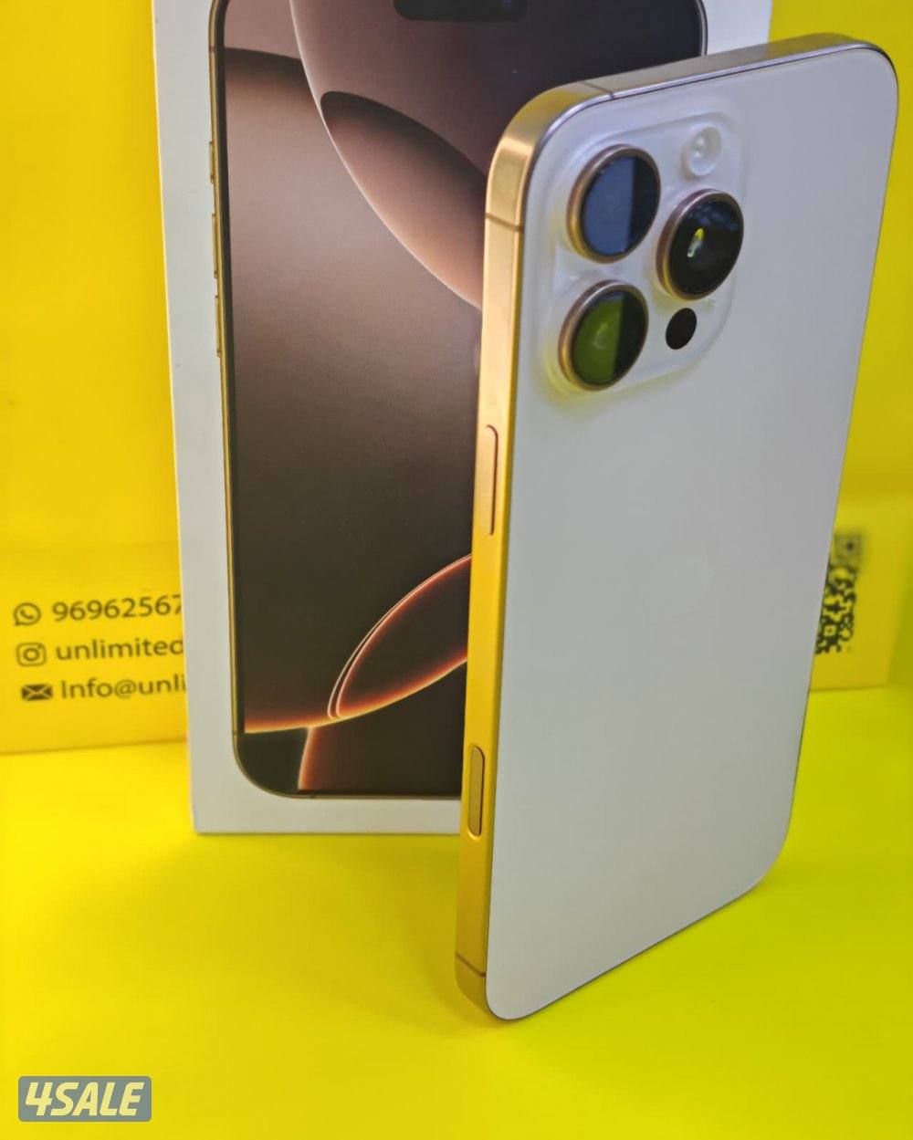 آيفون 16 برو ماكس iPhone 16 Pro Max – 256GB – Desert Titanium5