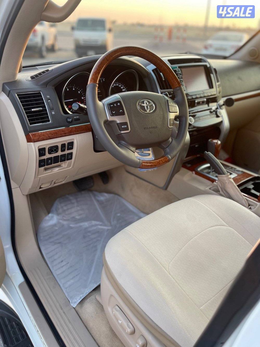 لاند كروز VXR وارد قطر فحص جير مكينه شاصي7