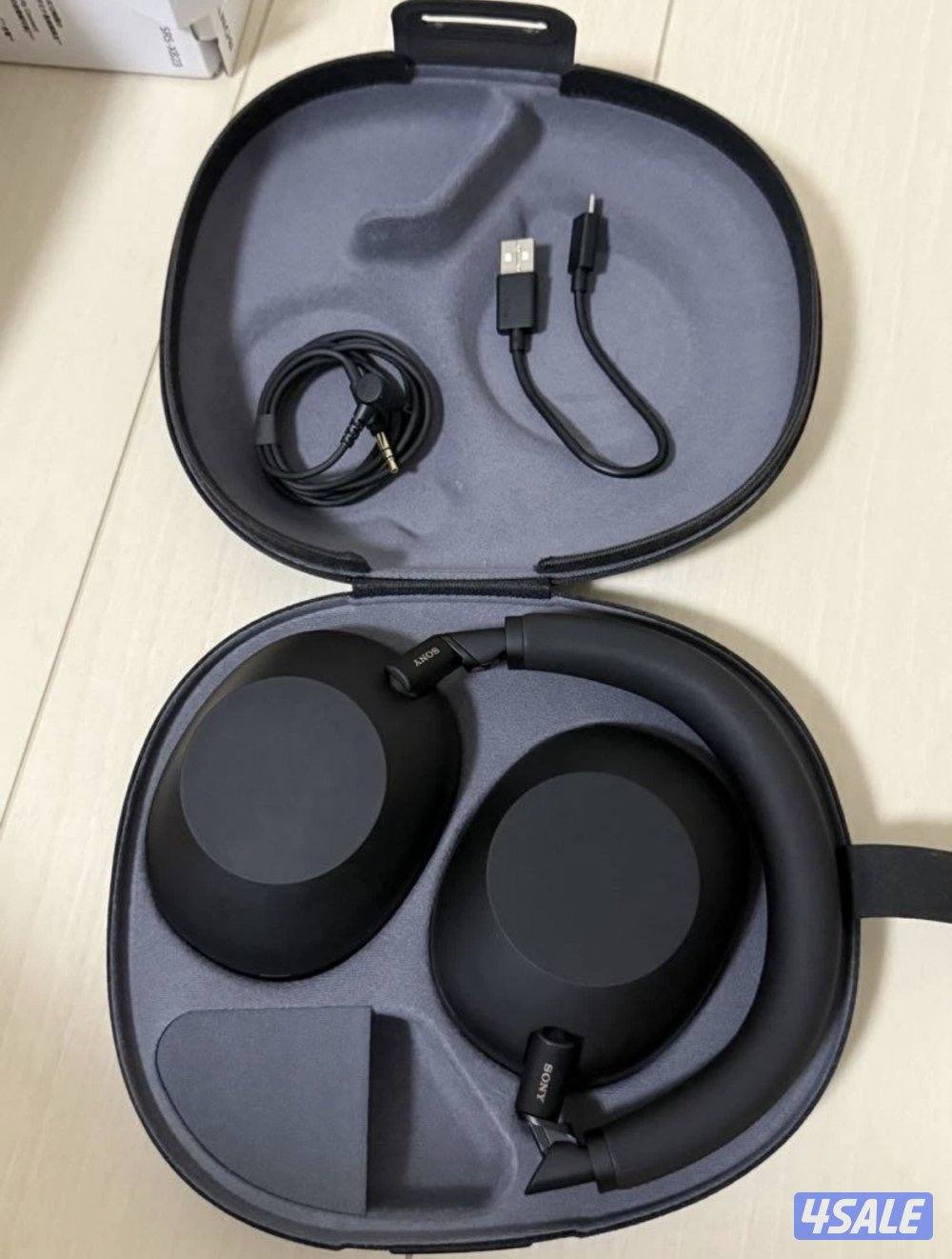 Sony Wh-1000Xm6 Black سماعة2