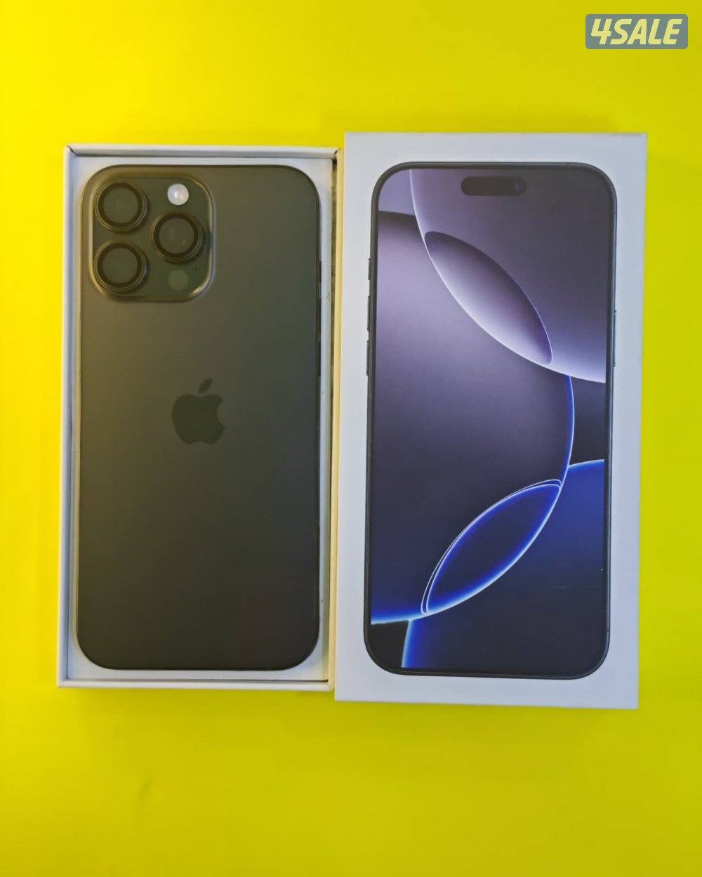 آيفون 16 برو ماكس – iPhone 16 Pro Max – 256GB – Black Titanium0