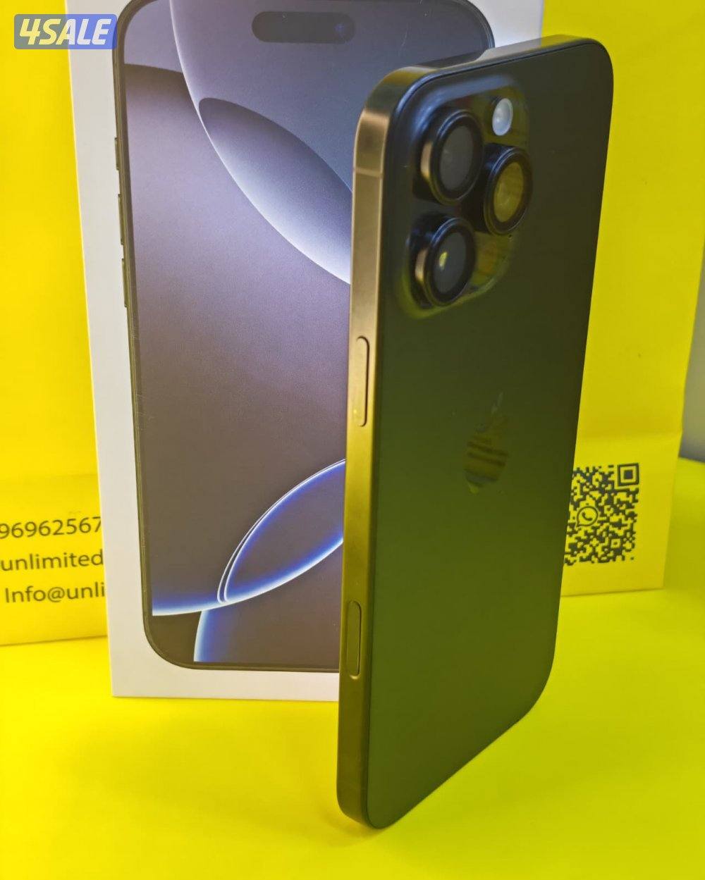 آيفون 16 برو ماكس – iPhone 16 Pro Max – 256GB – Black Titanium4