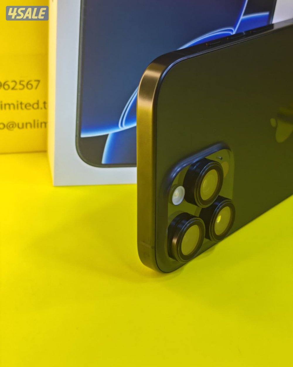 آيفون 16 برو ماكس – iPhone 16 Pro Max – 256GB – Black Titanium7