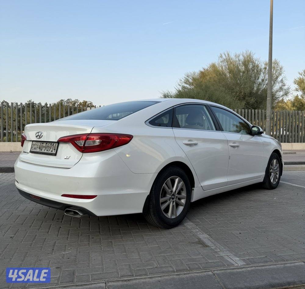 هيونداي سوناتا 2017 عداد 100 الف كم وكالة2