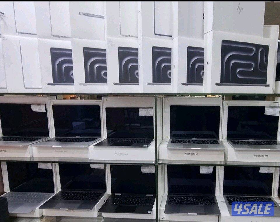 لدينا مجموعة رائعة من ماك بوك اير M5 M4 شاشة ١٥ ١٣ جديد بأرخص السعر0