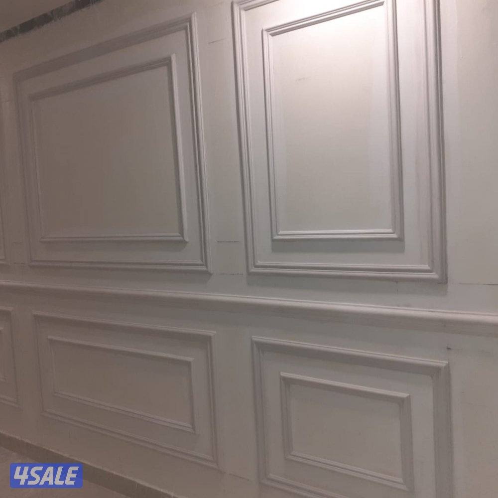 جبسون بورد ديكور جبس باب خشب مع تقسر5