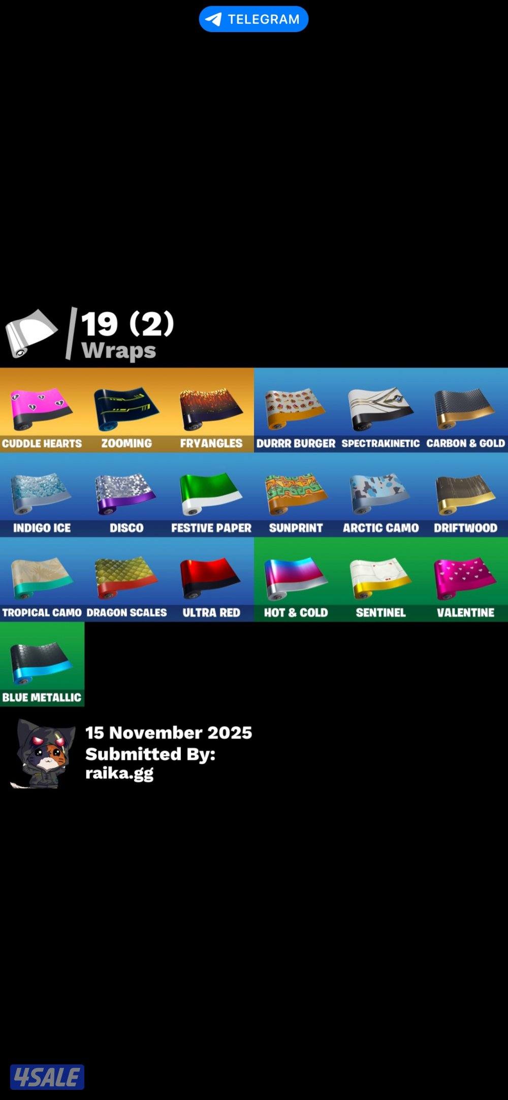 حساب فورت نايت نادر2