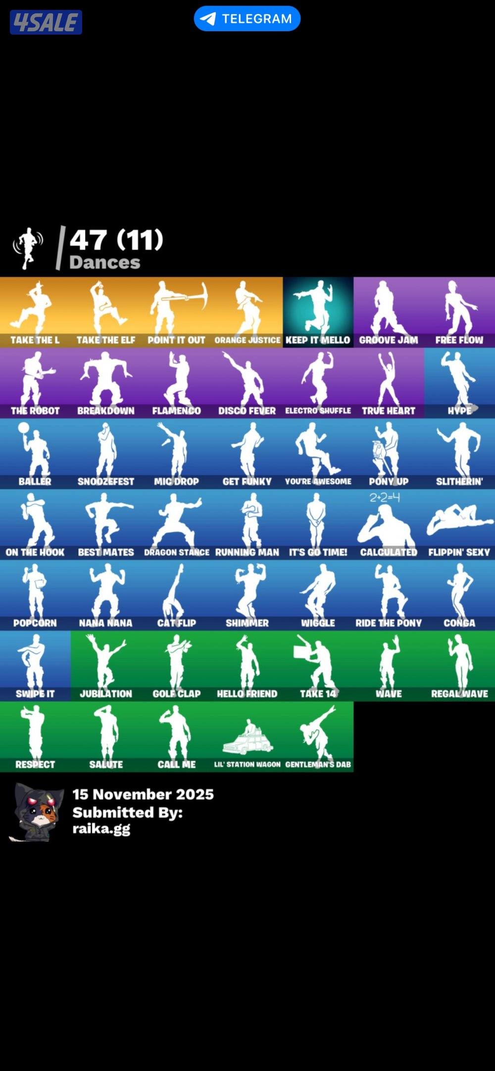 حساب فورت نايت نادر4