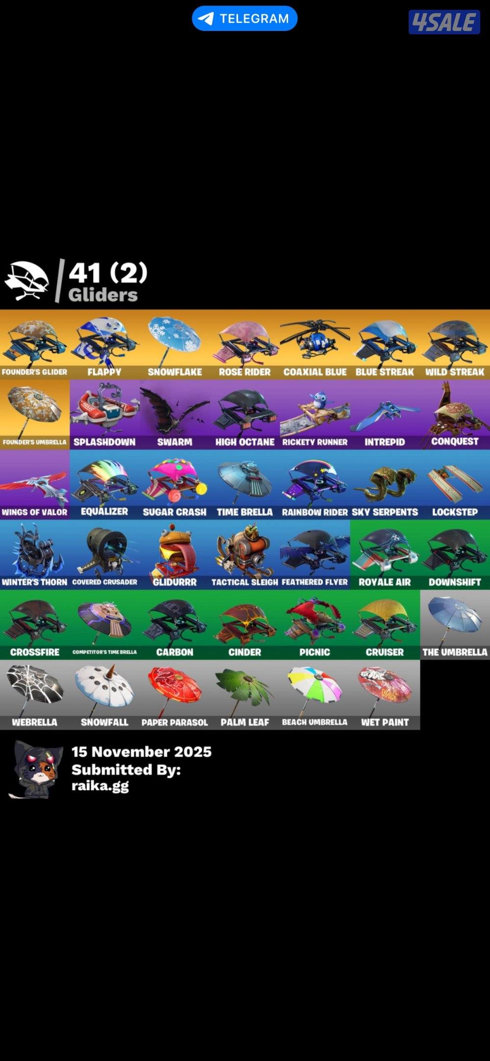 حساب فورت نايت نادر7