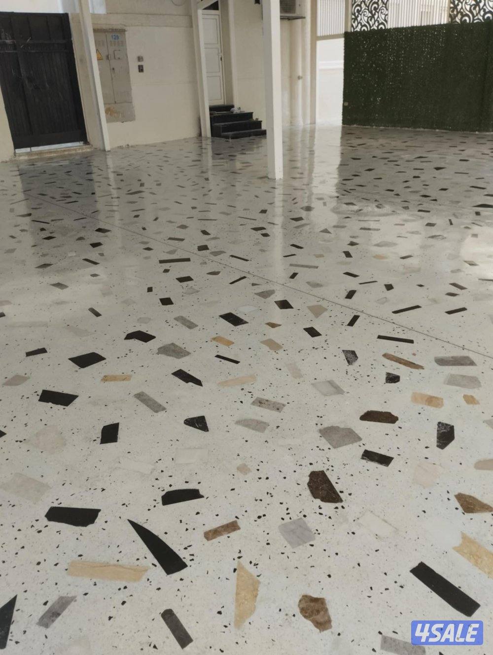 صب ارضيات مزاييك جلي وتنظيف تركيب رخام سراميك كربستون2