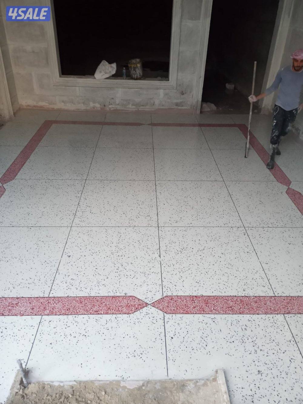 صب ارضيات مزاييك جلي وتنظيف تركيب رخام سراميك كربستون7
